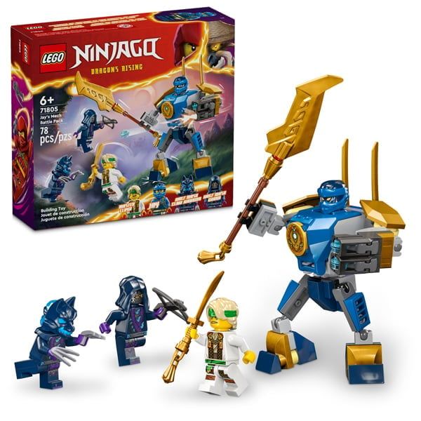 LEGO NINJAGO LẮP RÁP CHIẾN GIÁP CỦA JAY 71805 (VTA)