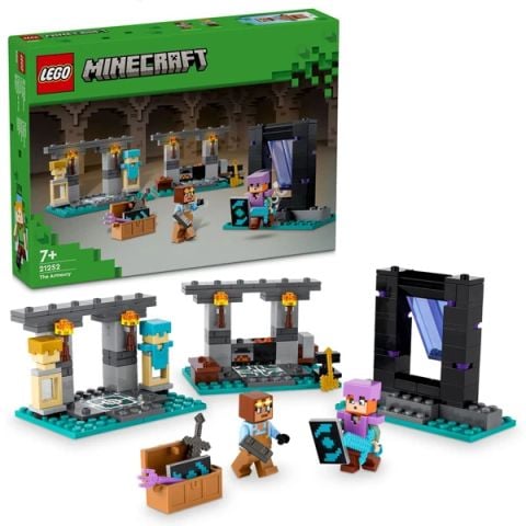 LEGO MINECRAFT LẮP RÁP KHO CHẾ TẠO VŨ KHÍ 21252 (VTA)