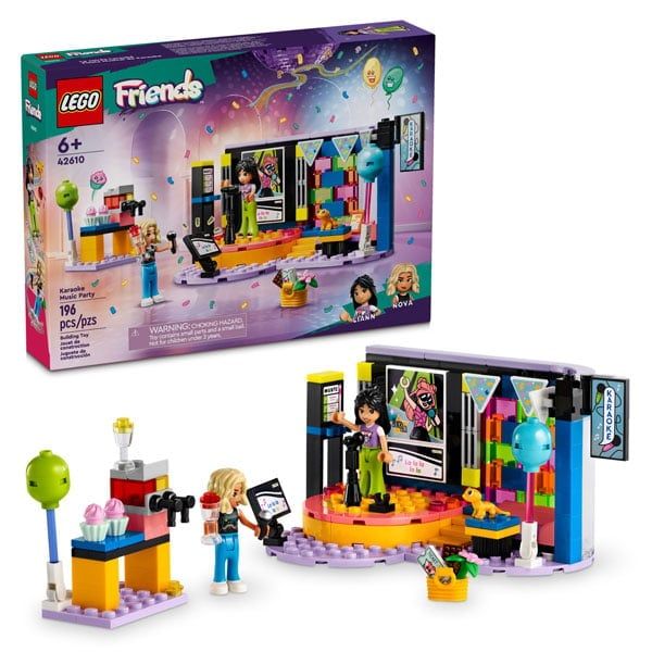 Đồ Chơi Lắp Ráp Phòng Hát Karaoke - Karaoke Music Party - Lego Friends 42610