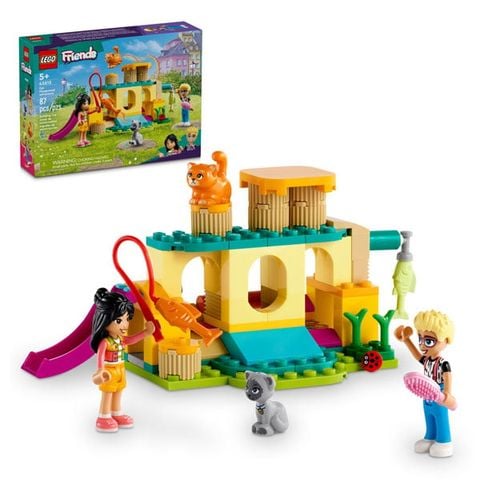 Đồ Chơi Lắp Ráp Khu Vui Chơi Cho Mèo Con - Cat Playground Adventure - Lego Friends 42612