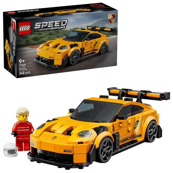LEGO SPEED CHAMPIONS LẮP RÁP SIÊU XE PORSCHE 911 GT3 RS PHIÊN BẢN V29 77239 (VTA)