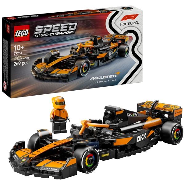 LEGO CHAMPIONS SPEED XE ĐUA MCLAREN F1-MCL38 77251 (VTA)