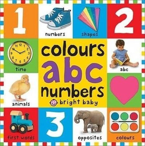 Colours ABC Numbers (First 100 Board Books)