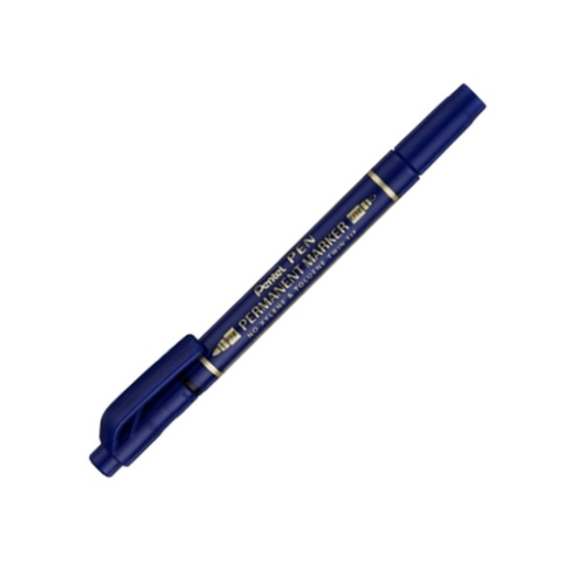 Pentel Bút Lông Dầu - 2 Đầu Tròn - Màu Xanh - N75W_C
