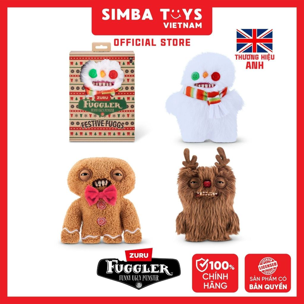 Đồ Chơi Sưu Tầm Zuru Toys Fuggler Festive Fuggs 9