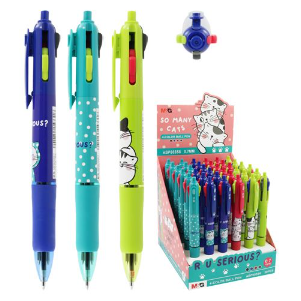 Bút Bi 803S6 4 Ngòi 0.7