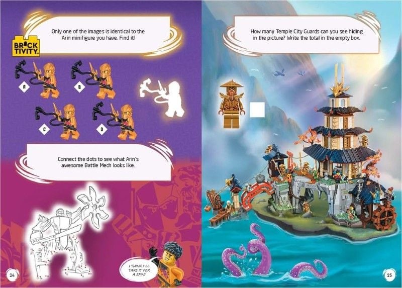Lego Ninjago: Ninja’s Journey Activity Book _ Mom 0626