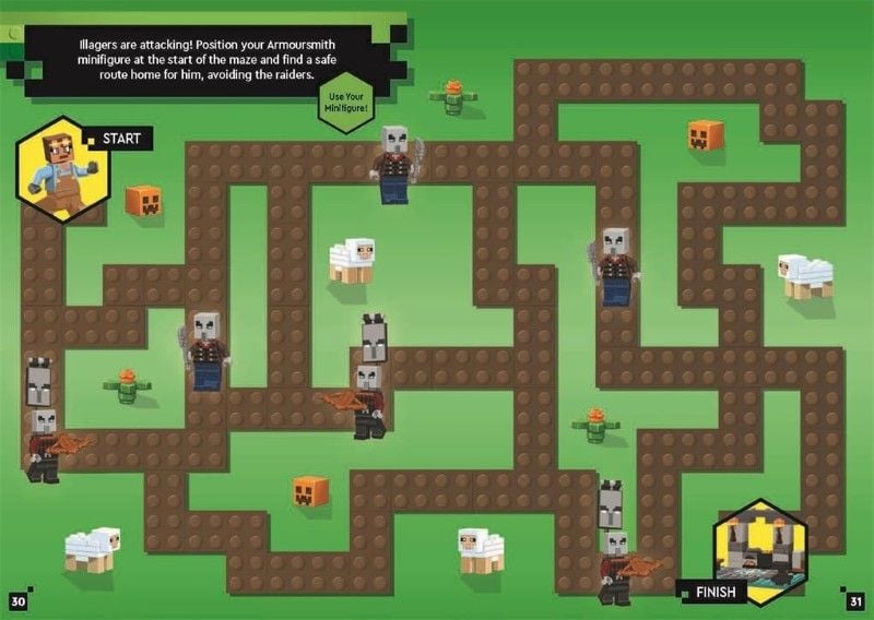 Lego Minecraft: Armoursmith Adventure Activity Book _ Mom 0626