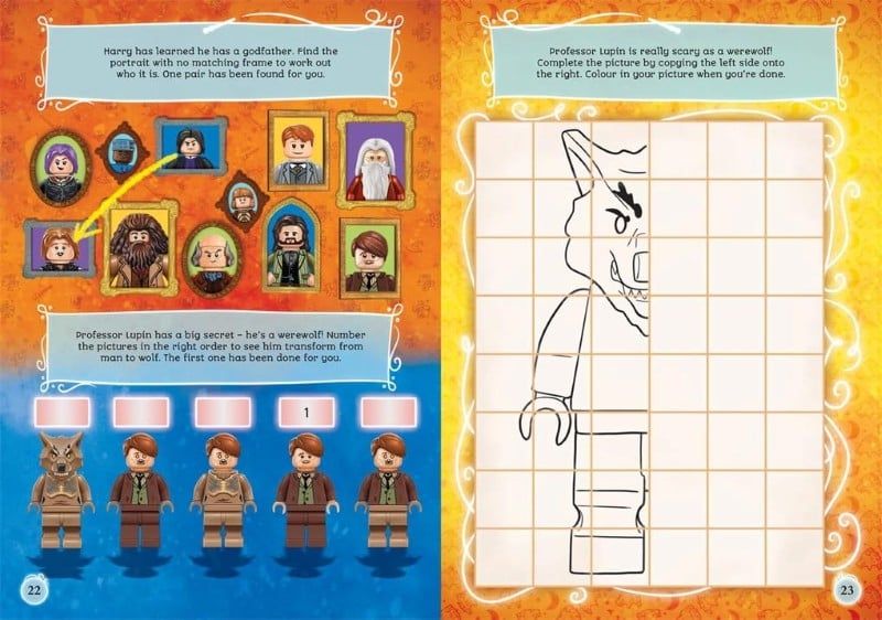 Lego Harry Potter: Duelling A Dementor Activity Book _ Mom 0626