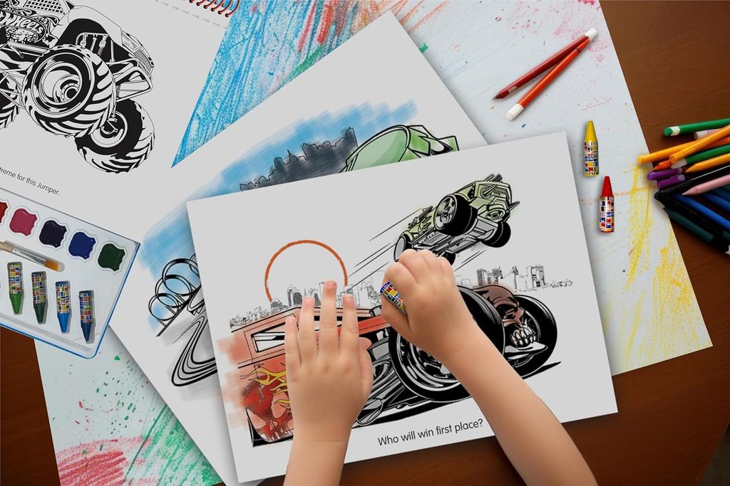 Mattel Hot Wheels Deluxe Poster Paint_Phidal 0925