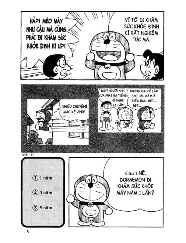 Doraemon Đố Vui Tập 4 – Doraemon Quá Khứ Và Tương Lai
