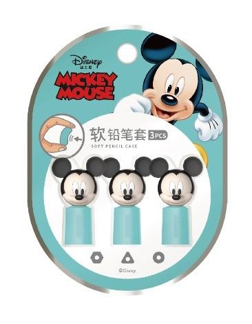 Bộ 3 Nắp Viết Chì Mickey