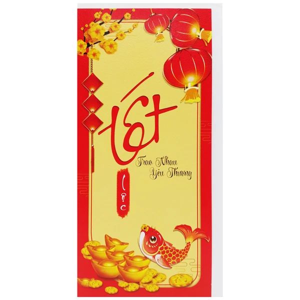 Thiệp In Tết (9*19) (Qc G.Long) - Giao Ngẫu Nhiên