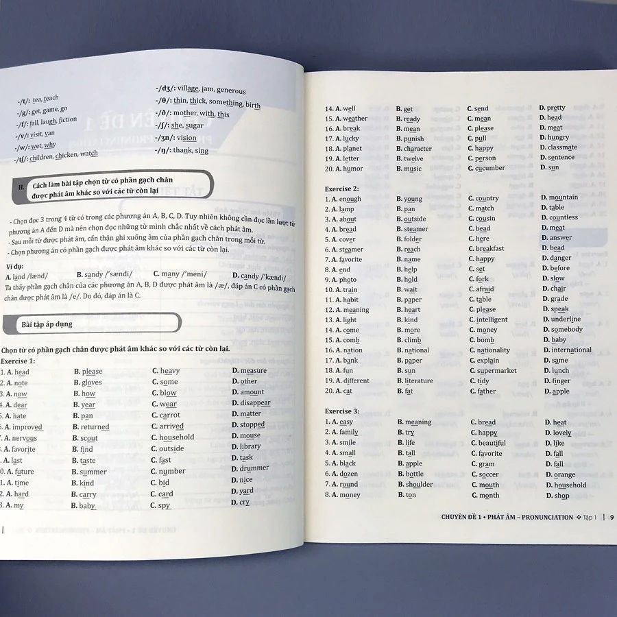 25 CHUYÊN ĐỀ NGỮ PHÁP TIẾNG ANH TRỌNG TÂM T1