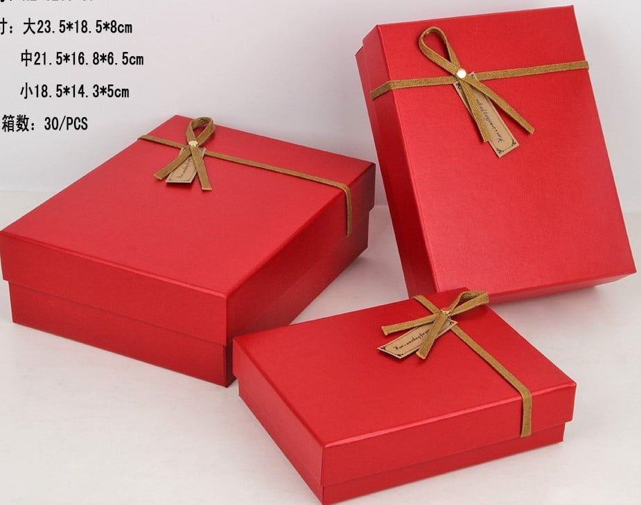 Hộp Quà Chữ Nhật Lớn Hl-C210-37 (Thck0462)