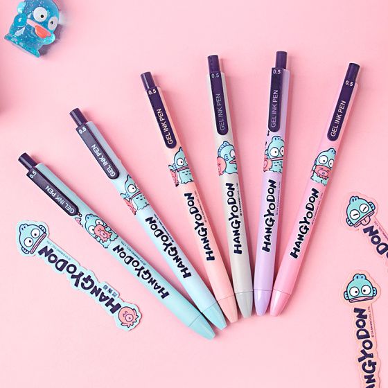 Sanrio - Bút Gel Đen GUBKT82140 Hy Hình Ngẫu Nhiên Ngòi 0.5Mm