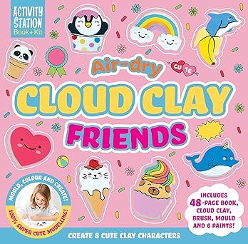 Air-Dry Cloud Clay Friends