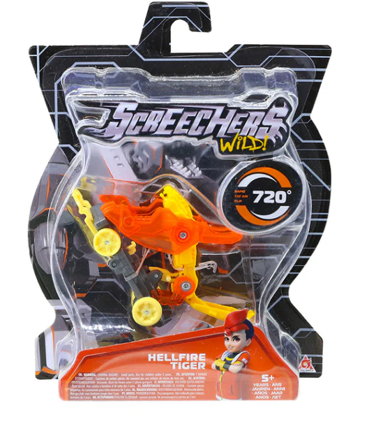 Screechers Wild 4 Hổ Lửa Địa Ngục Eu685002 (Vta)
