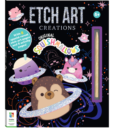 Etch Art Creations: Squishmallows