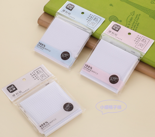 Giấy Note Vuông 3*3Cm 80 Tờ 8602