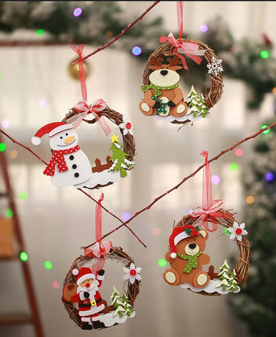 Treo Trang Trí Vòng Tròn Nhỏ 10Cm ( Giao Mẫu Ngẫu Nhiên)