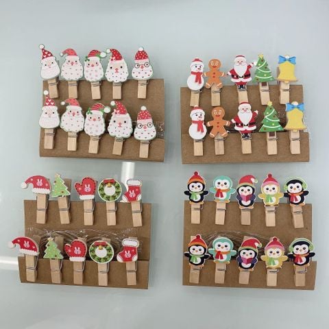 Kẹp Gỗ Noel KG#1