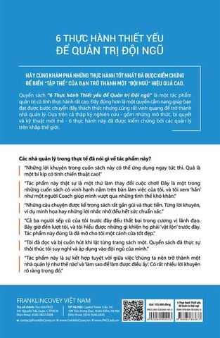 6 Thực Hành Thiết Yếu Để Quản Trị Đội Ngũ