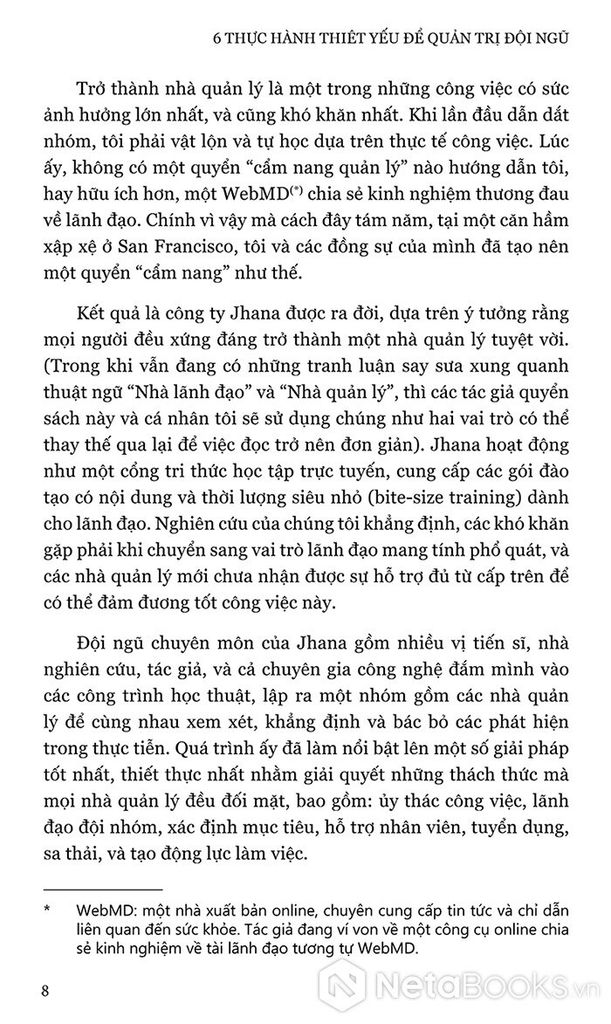 6 Thực Hành Thiết Yếu Để Quản Trị Đội Ngũ