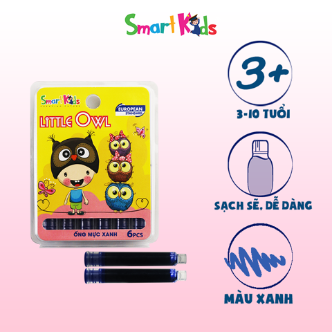 Vỉ Ống Mực Màu Xanh  (6 ONG/VI)/SKFI2002BU