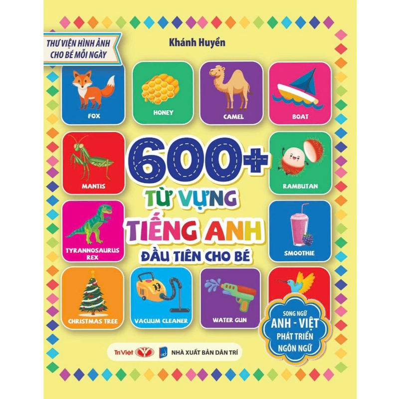 600+ Từ Vựng Tiếng Anh Đầu Tiên Cho Bé
