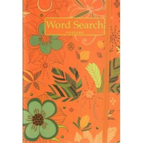 Botanical Puzzle Band Books 24/Cdu - Wordsearch Green & Orange