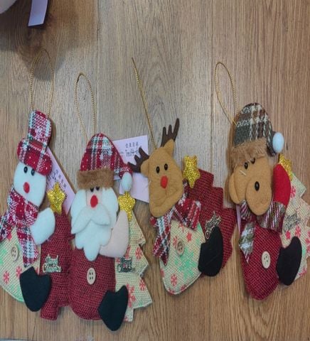 Treo Trang Trí Nhỏ Ông Già/Tuyết/Lộc Jm134-61Abcd H/12