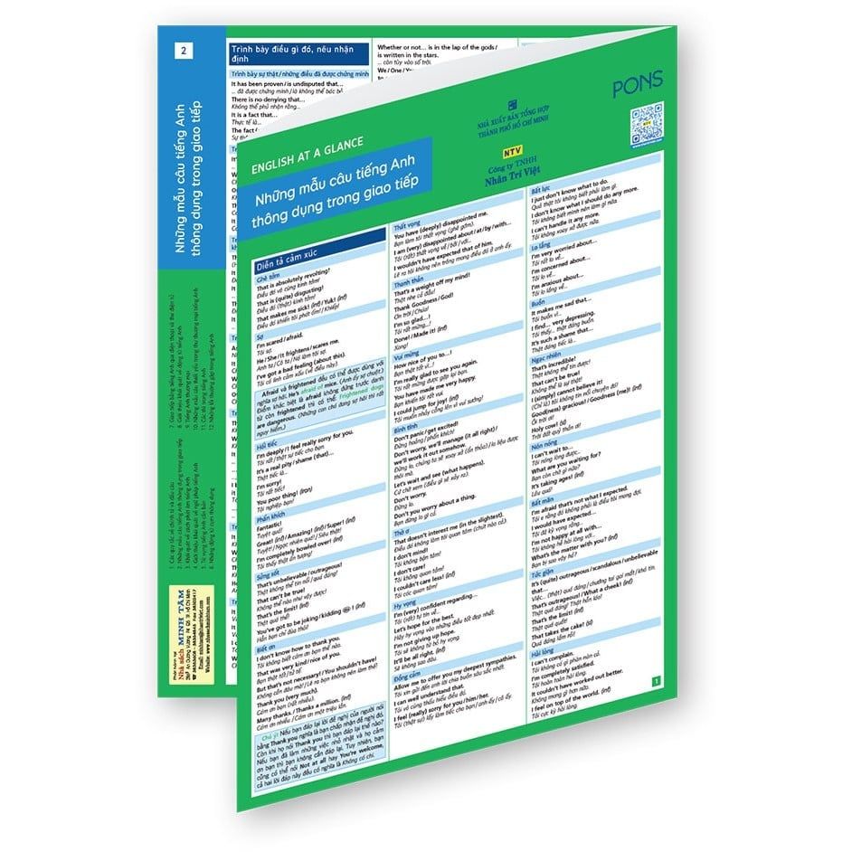 English At A Glance 2 - Những Mẫu Câu Tiếng Anh Thông Dụng Trong Giao Tiếp