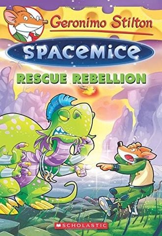 Geronimo Stilton Spacemice #5: Rescue Rebellion (Get A Free Geronimo Stilton Badge - Limited)