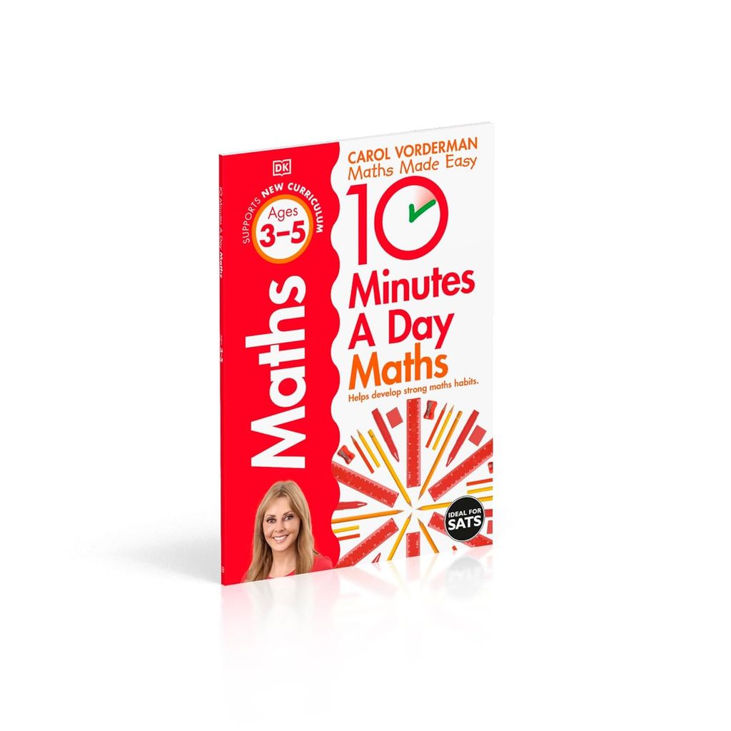 10 Minutes A Day Maths, Ages 3-5