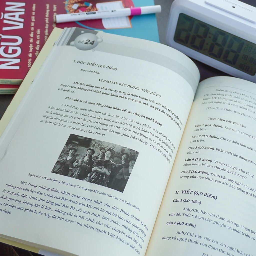 50 đề luyện thi tốt nghiệp THPT 2026 ngữ văn