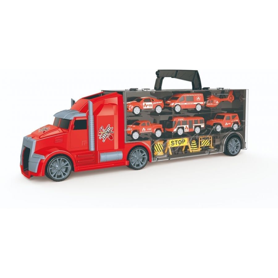 Vecto Xe Tải Nhiều Ngăn - Cứu Hỏa (Nhỏ) 666-03K