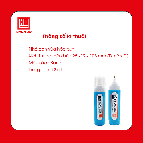 Bút xóa Hồng Hà CV-01 - 6677