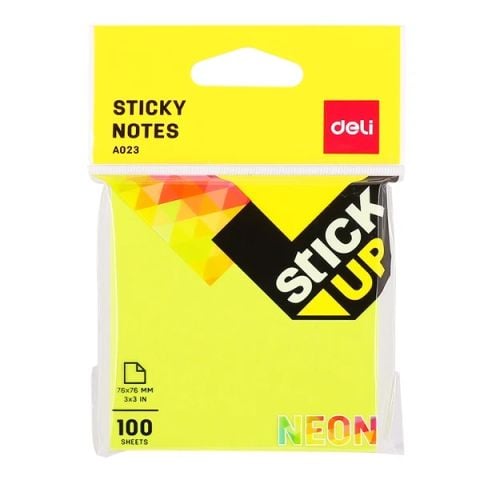 GIẤY NHẮN 3*3 (4 TỆP *4 MÀU) A02302 (12C/H) (0639-DELI)