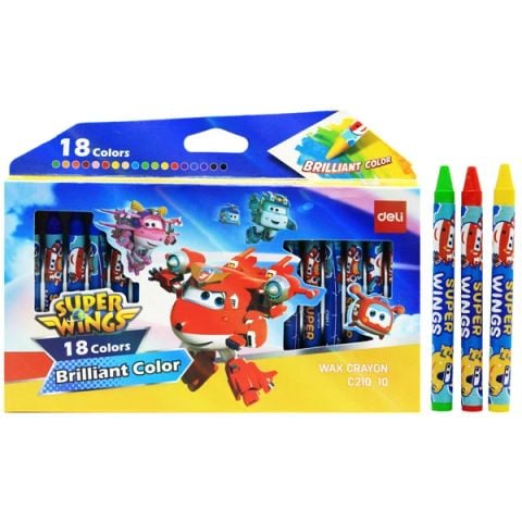 BÚT SÁP MÀU 18 MÀU MÀU LẪN EC21010 (0639-BN)