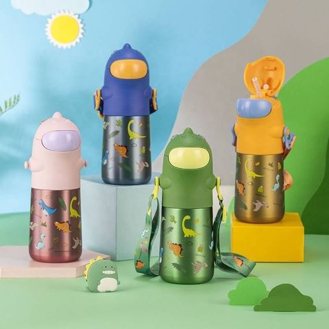 Bình Giữ Nhiệt Trẻ Em Cam 470Ml Tmy-3635 (Thnk090)