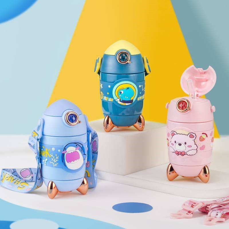 Bình Giữ Nhiệt Trẻ Em Xanh Dương 300Ml Tmy-3648 (Thnk090)