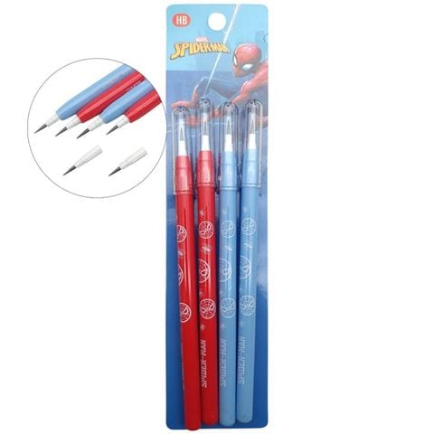 BỘ 4 VIẾT CHÌ KHÚC SPIDERMAN A73105-A1X (THNK001)