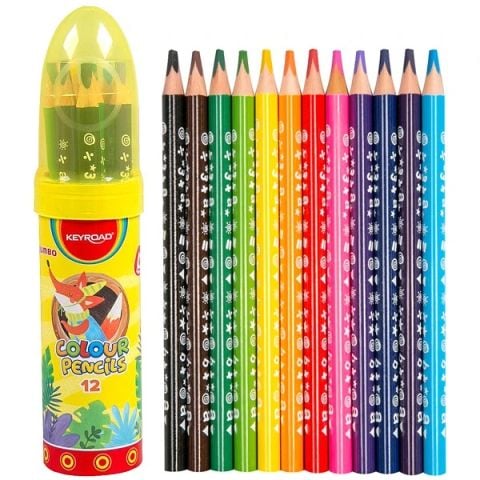 VIẾT CHÌ MÀU 12 CÂU HỘP TRÒN KR972230 (THNK068)