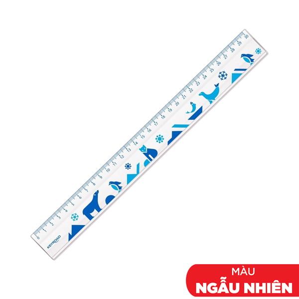THƯỚC THẲNG 30CM KR972440 H/24 (THNK068)