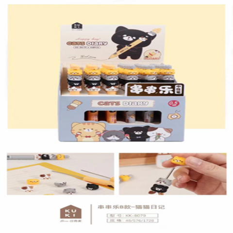 Viết Gel Xanh Mèo Sushi 8079 H/48