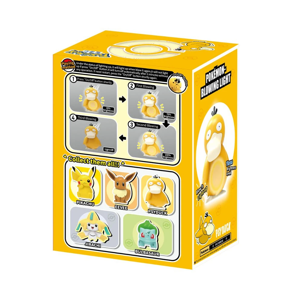 Pokemon Toys Đèn Chiếu Sáng Mô Hình Pokemon Psyduck 8190