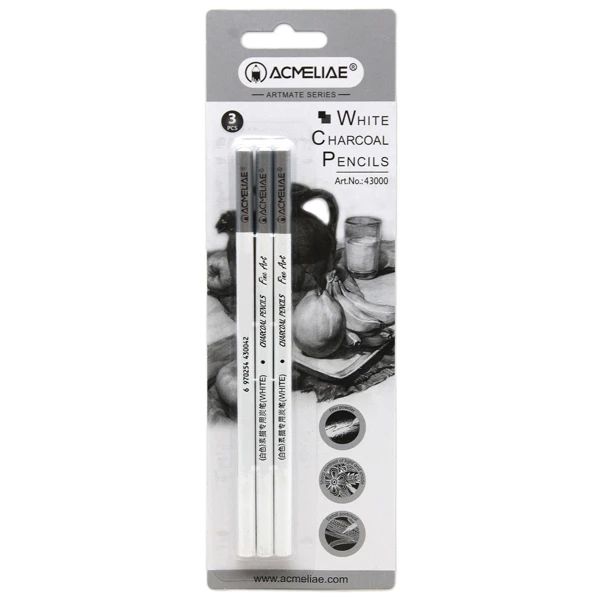 VỈ 3 CÂY VIẾT CHÌ GỖ RUỘT THAN TRẮNG 43000 (THNK092)