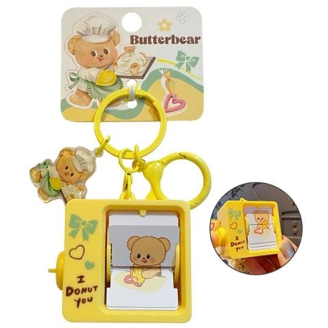 BUTTER BEAR MÓC KHÓA & HỘP KỶ NIỆM YZ0719-01 (VTA)