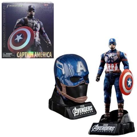 MORSTORM MÔ HÌNH MARVEL BIẾN HÌNH CAPTAIN AMERICA ZC8822 (VTA)